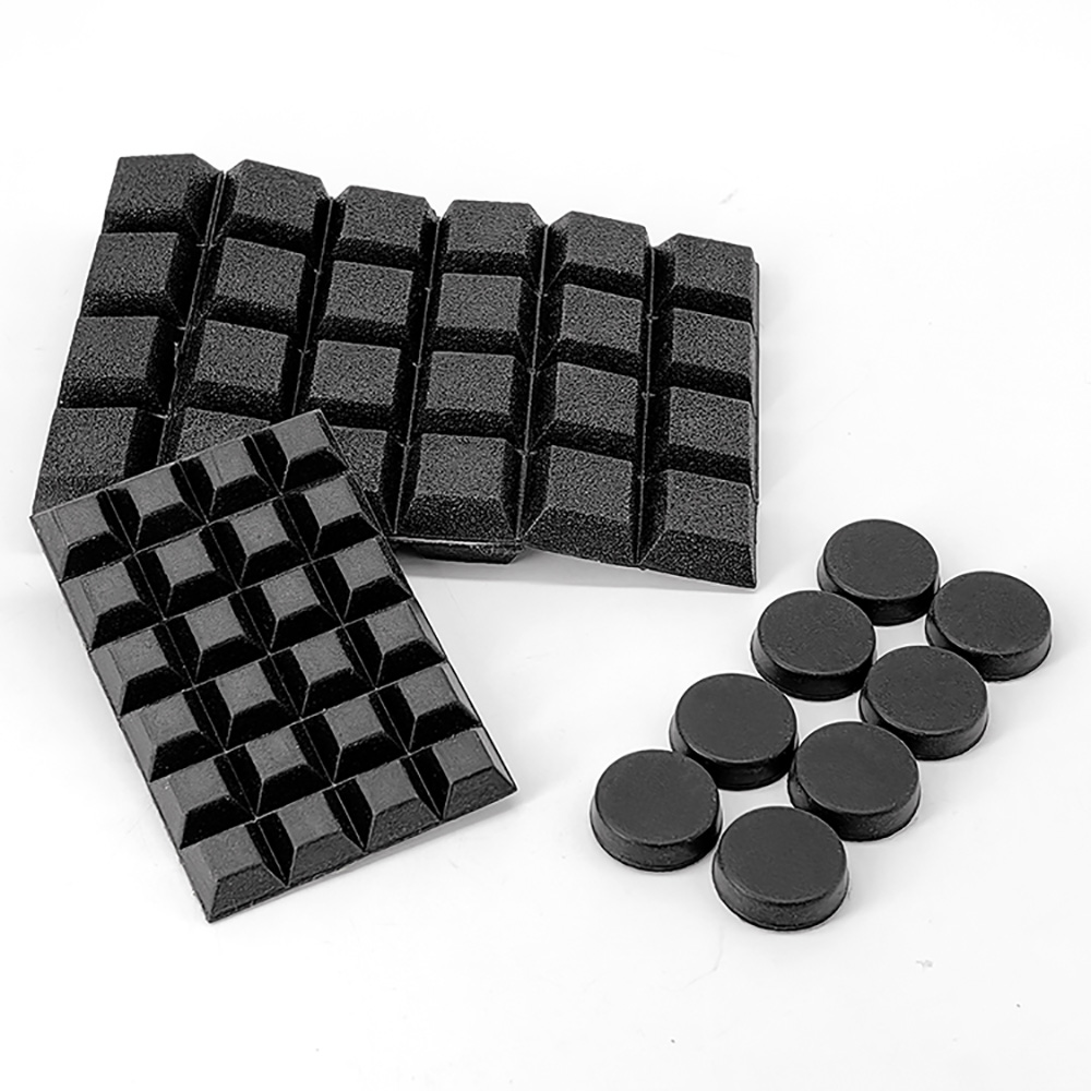 Outdoor Furniture Leg Protectors - 滑り止めシリコンゴムフットパッド,床保護ダンパー,家具脚パッド,DIYアクセサリー,3m, 10個,20個