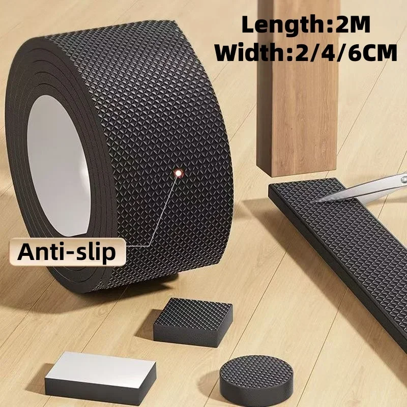 Outdoor Furniture Leg Protectors - 滑り止め家具パッド 自己粘着性ゴム製家具脚保護材 重荷重対応床保護材 椅子、テーブル、ソファ、床用