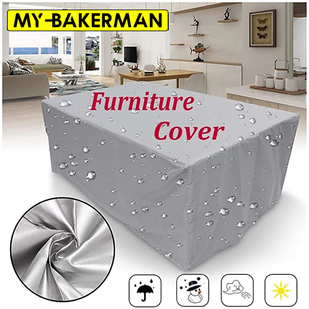 Outdoor Furniture Weatherproof - 72 サイズ防水カバー屋外パティオガーデン家具カバー雨雪椅子カバーソファテーブル椅子防塵カバー