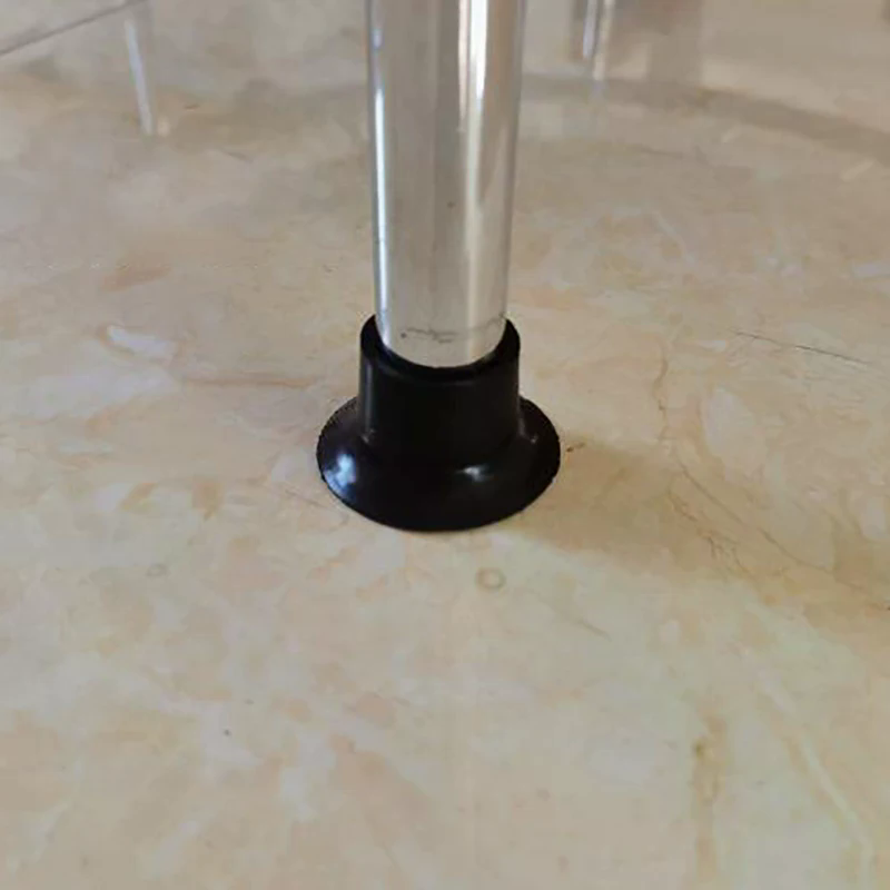 Outdoor Furniture Leg Protectors - 4 個のトランポリン吸引ポールカバー椅子脚キャップ滑り止め家具足プロテクター床パッド屋内屋外用