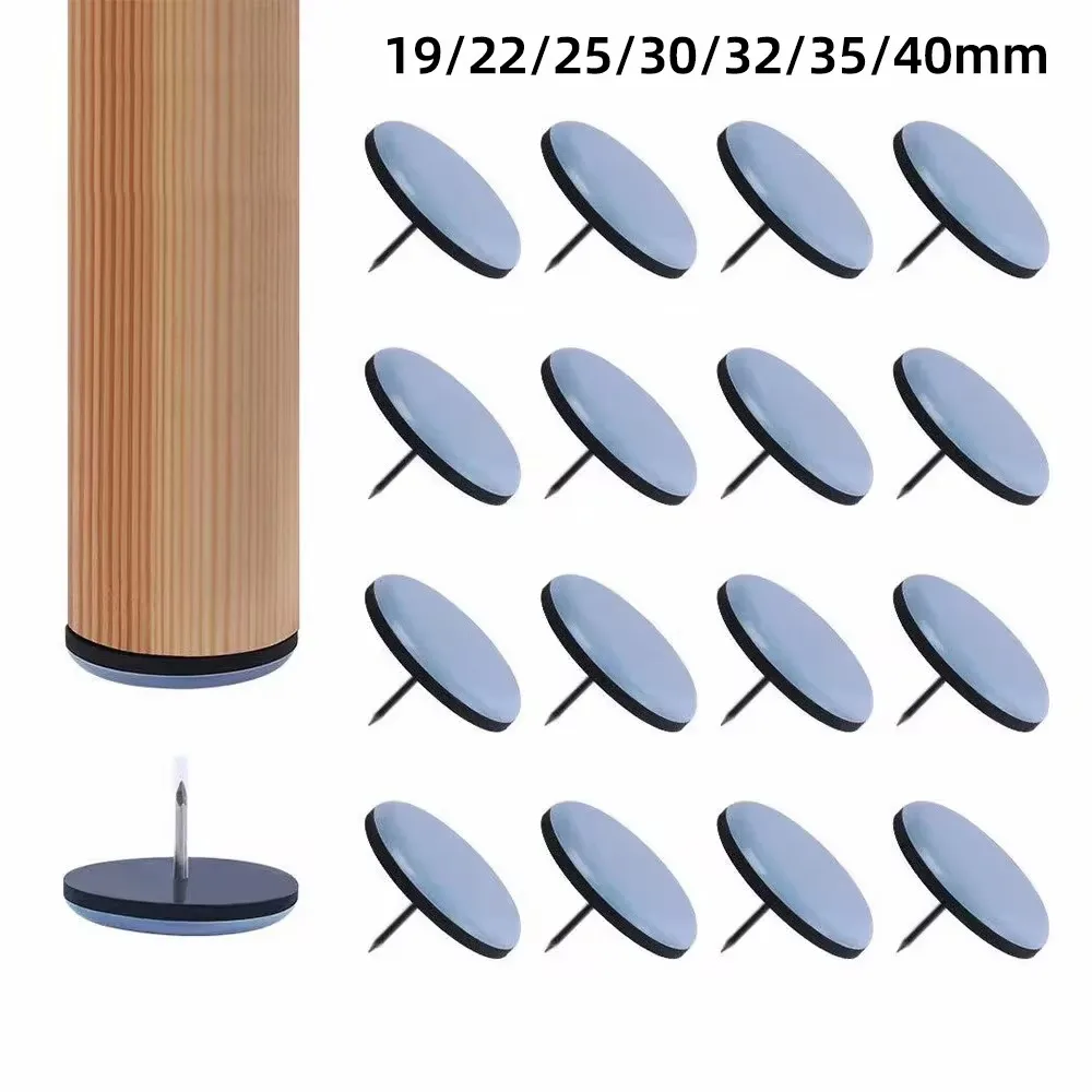 Outdoor Furniture Leg Protectors - 16/19/22/25/32/38 ミリメートルテーブル椅子フットスライダーラウンド家具脚パッドネジキャビネットソファグライド床プロテクタースライダー