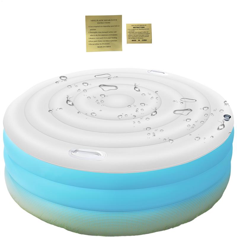直径 160 センチメートルホットタブ蓋カバーインフレータブ - Inflatable Hot Tub のレビューと価格