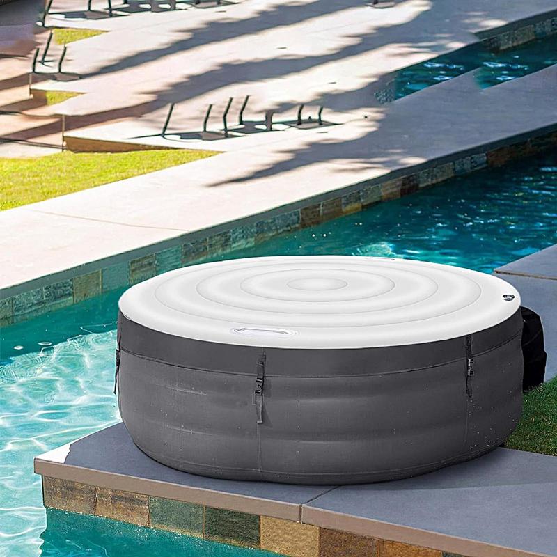 直径 160 センチメートルホットタブ蓋カバーインフレータブ - Inflatable Hot Tub のレビューと価格