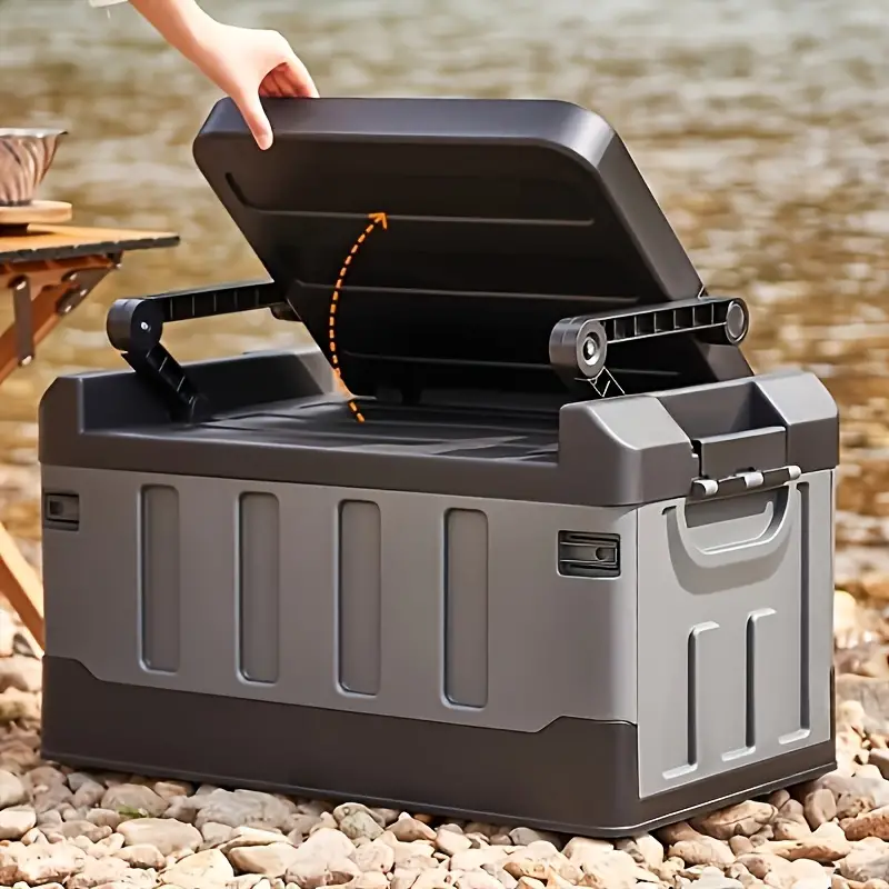 60L屋外用折りたたみ式PP収納ボックス、ハイキング・ガーデ - Garden Storage Box のレビューと価格