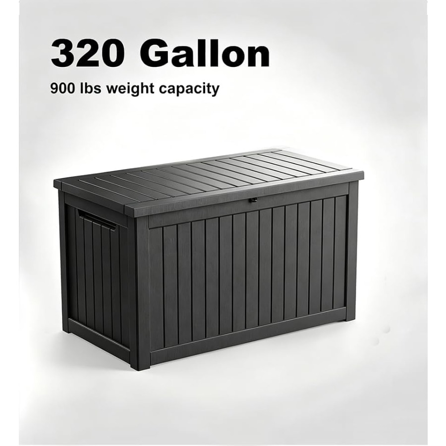 パティオ家具やガーデニング用品を収納できる屋外用収納ボックス - Outdoor Furniture With Storage のレビューと価格