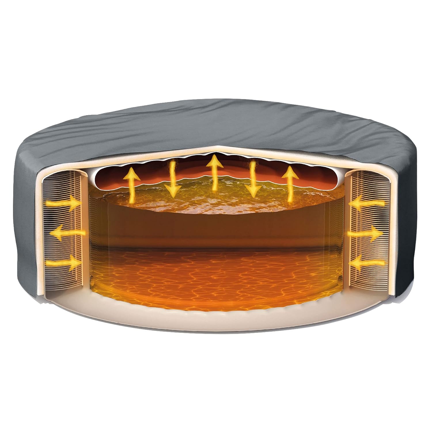 PureSpa Plus 6人用ポータブルインフレータブルホ - Inflatable Hot Tub のレビューと価格