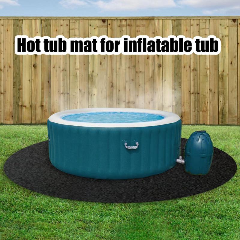 145インチのインフレータブルバスタブ用の防水温水浴槽マット - Inflatable Hot Tub のレビューと価格