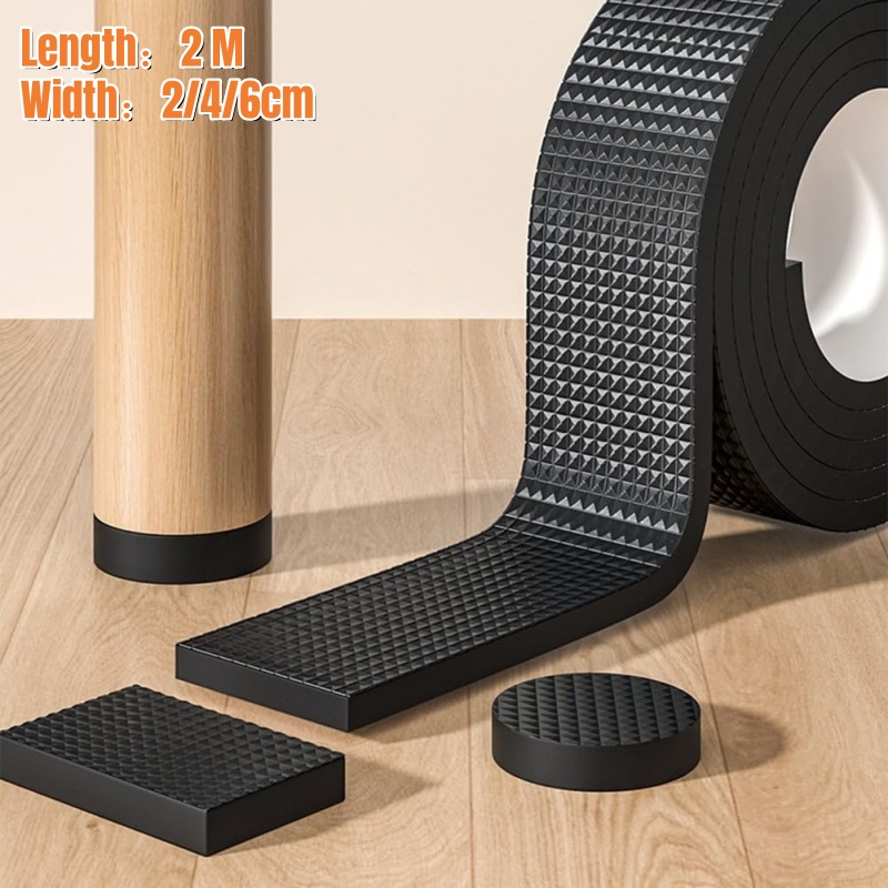 2 メートルの椅子脚フロアプロテクター、テーブルフットカバー - Outdoor Furniture Leg Protectors のレビューと価格