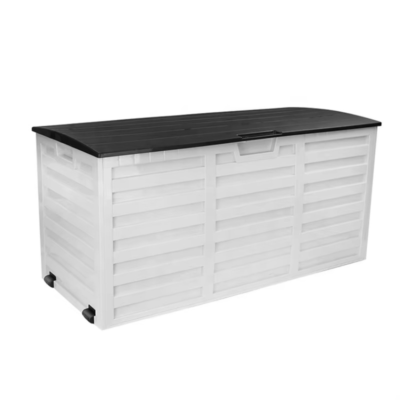屋外ガーデン収納ボックス、ロック付きプラスチック製ガーデン収 - Garden Storage Box のレビューと価格