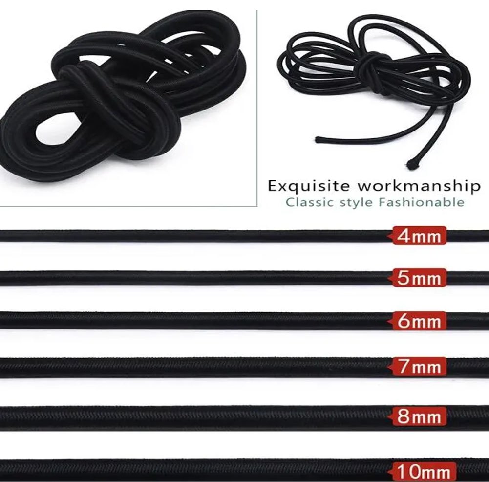 2mm-10mm 強力弾性ロープ バンジーショックコード ス - Outdoor Furniture Rope のレビューと価格