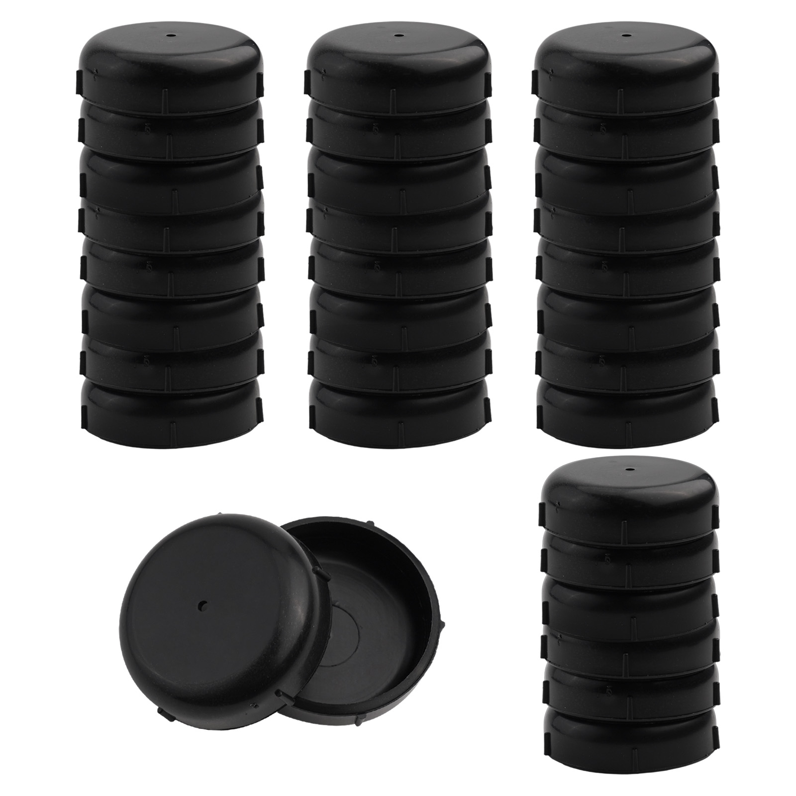 屋外用錬鉄製家具足部プロテクター 32個パック 排水穴付き  - Outdoor Furniture Leg Protectors のレビューと価格