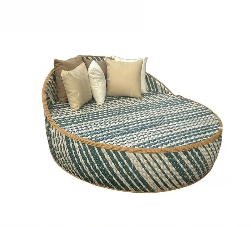 カスタムメイドの屋外ソファ、籐編みのクリエイティブチェア、屋 - Outdoor Furniture Rattan のレビューと価格