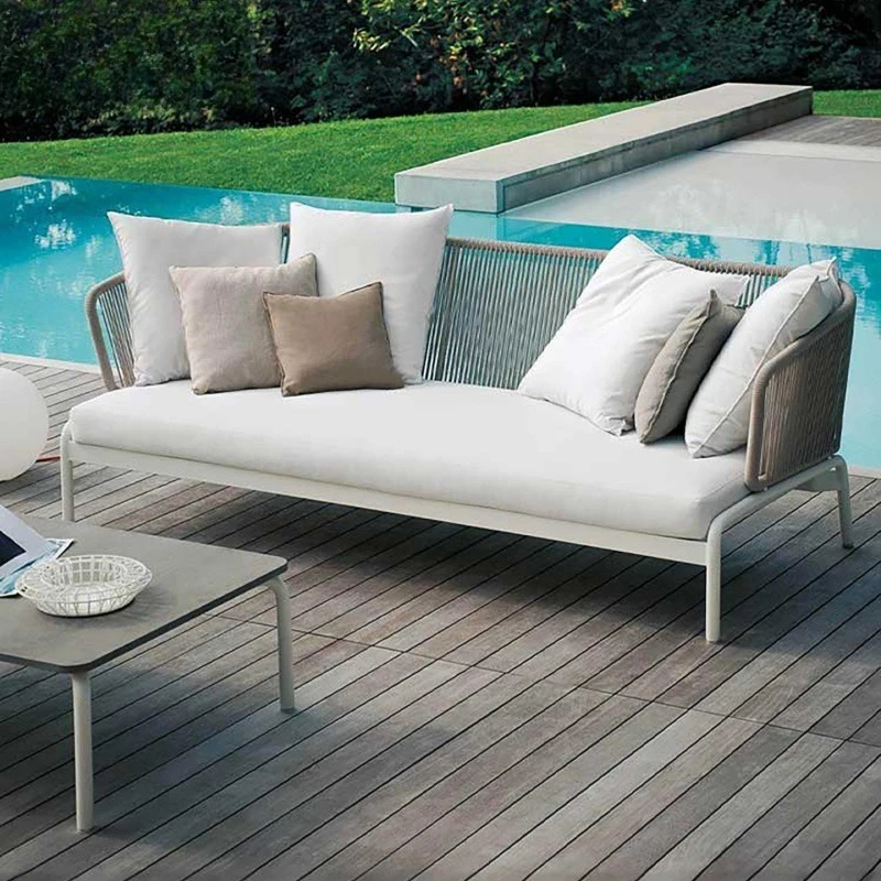 屋外ソファ中庭オープンエアバルコニーダブル籐椅子籐サンルーム - Outdoor Furniture Rattan のレビューと価格