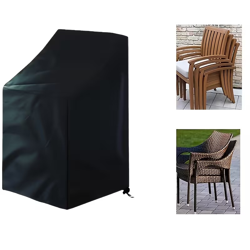 1個入りの頑丈なスタッキング式屋外用椅子カバー、金属/プラス - Outdoor Furniture Heavy のレビューと価格