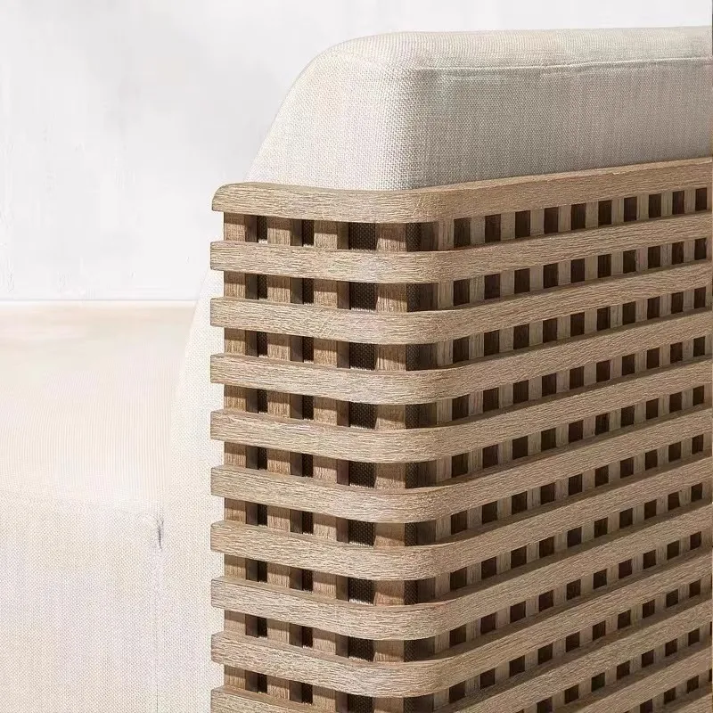 屋外チークソファセット 防水ガーデン家具 ヴィラリゾートパテ - Outdoor Furniture Teak のレビューと価格