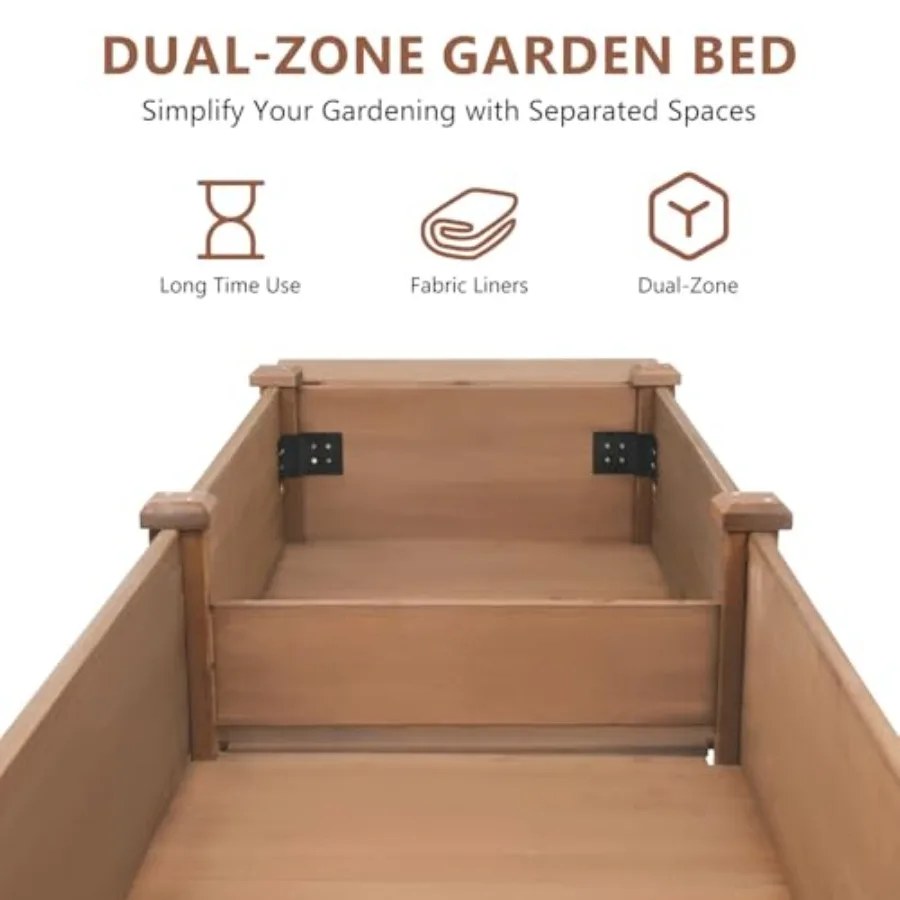 脚付き屋外用高床式菜園、高床式ガーデンボックス、収納棚、裏庭 - Garden Storage Box のレビューと価格