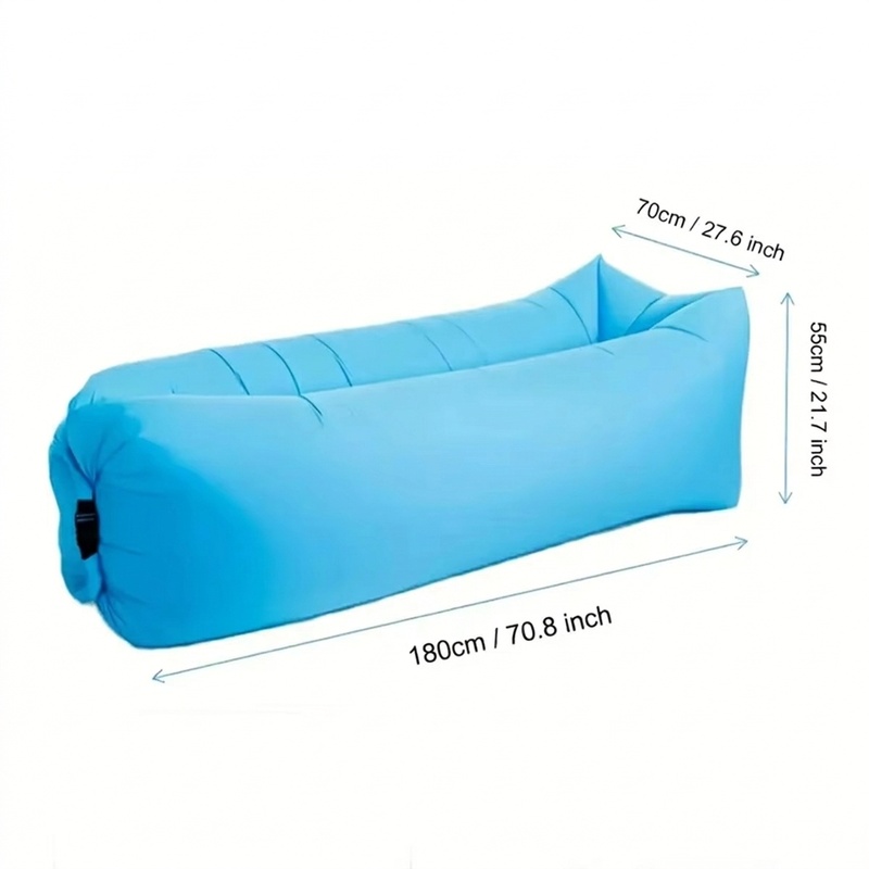 携帯用インフレータブルソファラウンジャー 軽量 防水 エアー - Outdoor Furniture Weatherproof のレビューと価格