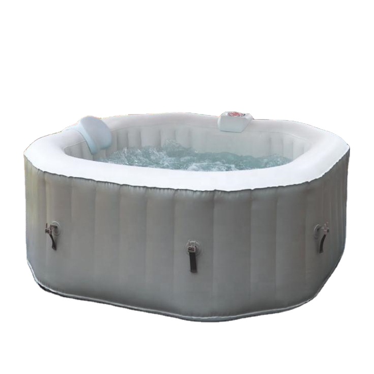 屋外用ポータブル220vインフレータブルSPAホットタブ（4 - Inflatable Hot Tub のレビューと価格